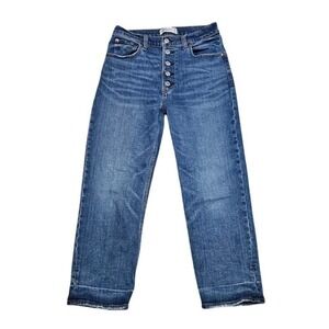 Abercrombie & Fitch The Ankle Straight Ultra High Rise Jeans Size 6